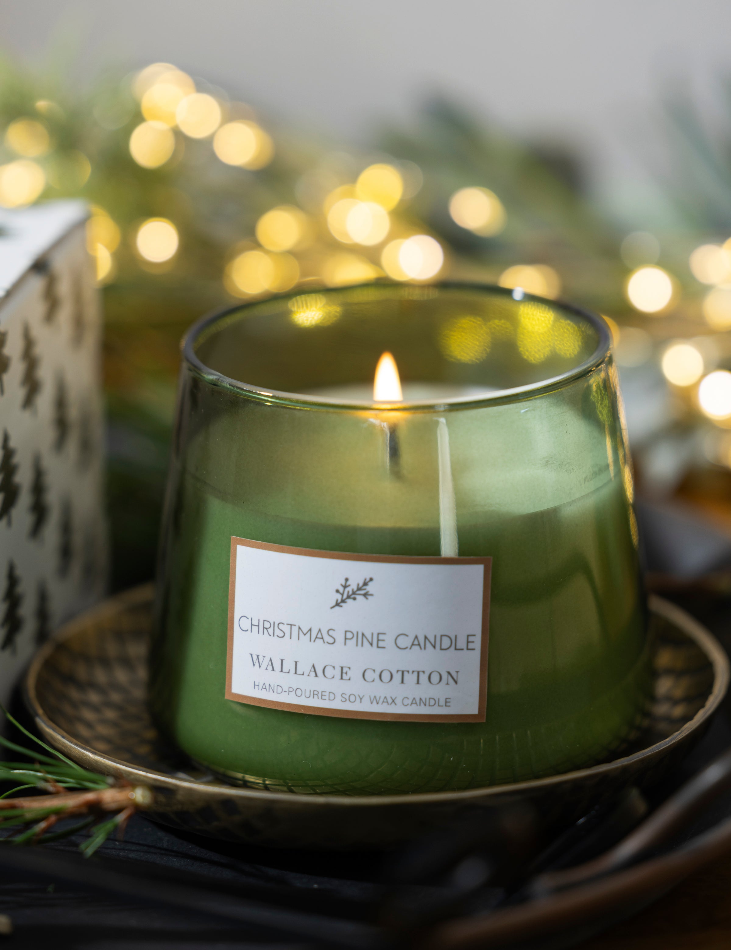 Christmas Pine Candle | Green-2