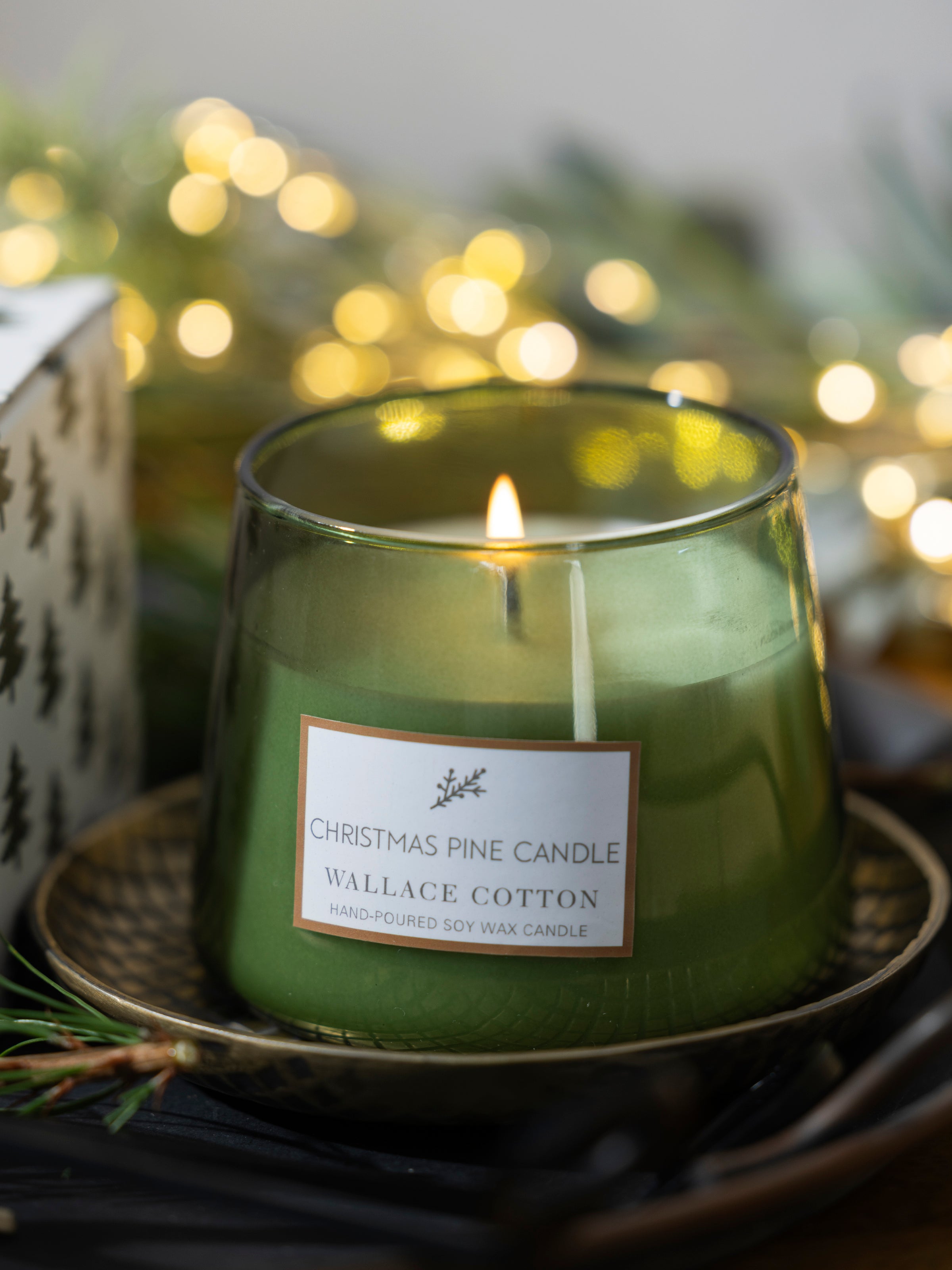 Christmas Pine Candle | Green-2