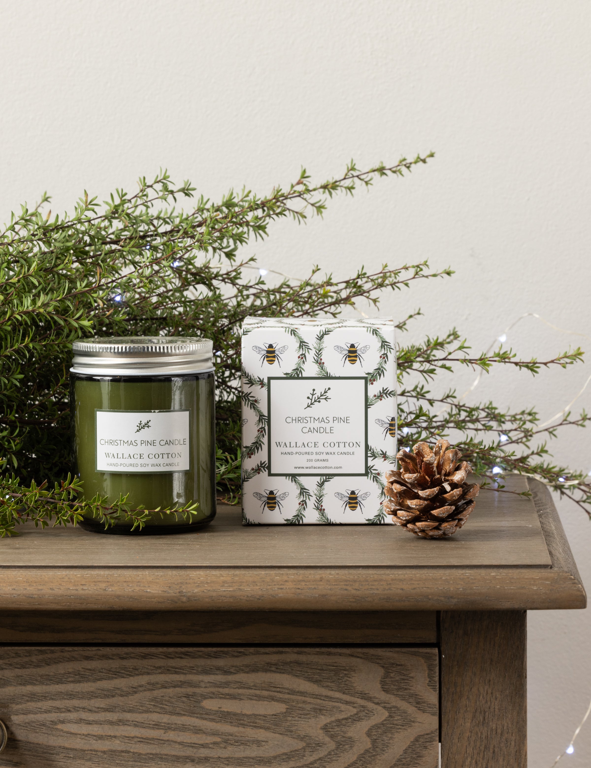 Christmas Pine Candle | Green-2