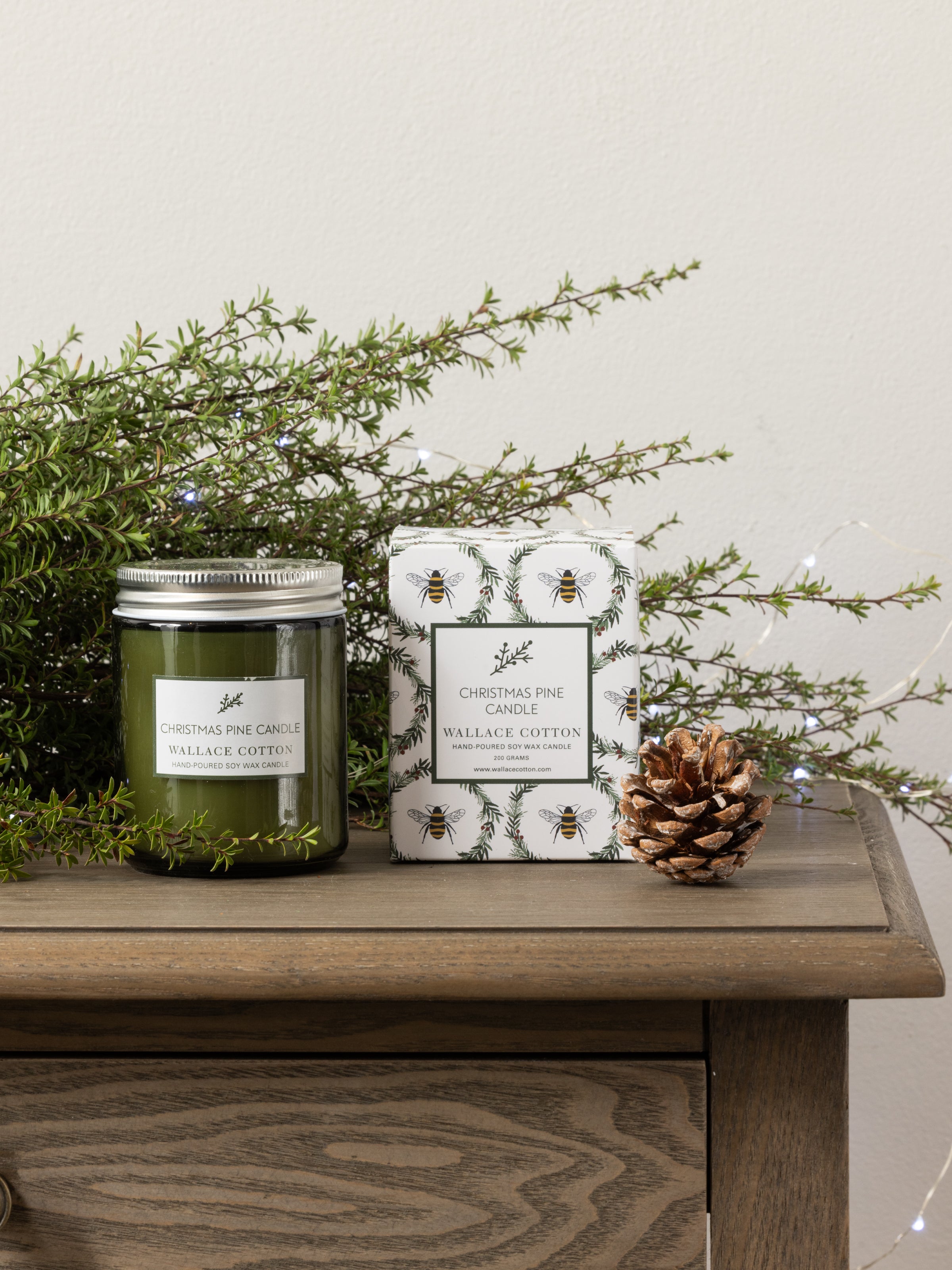 Christmas Pine Candle | Green-2