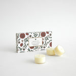 Christmas Spice Tea Light Candle Set of 8 | White-1