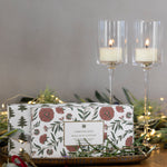 Christmas Spice Tea Light Candle Set of 8 | White-2