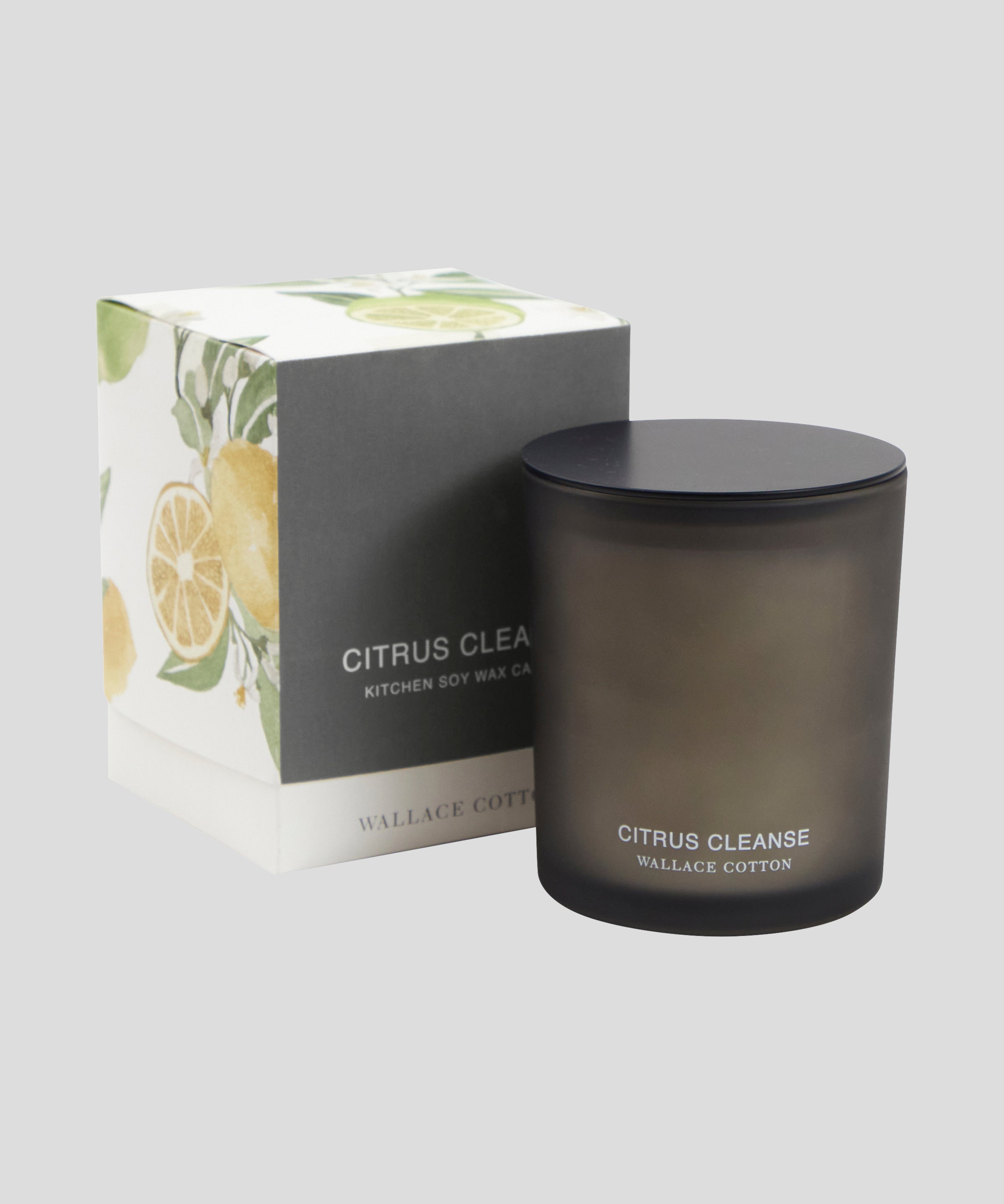 Citrus Cleanse Candle 300g | Black-3