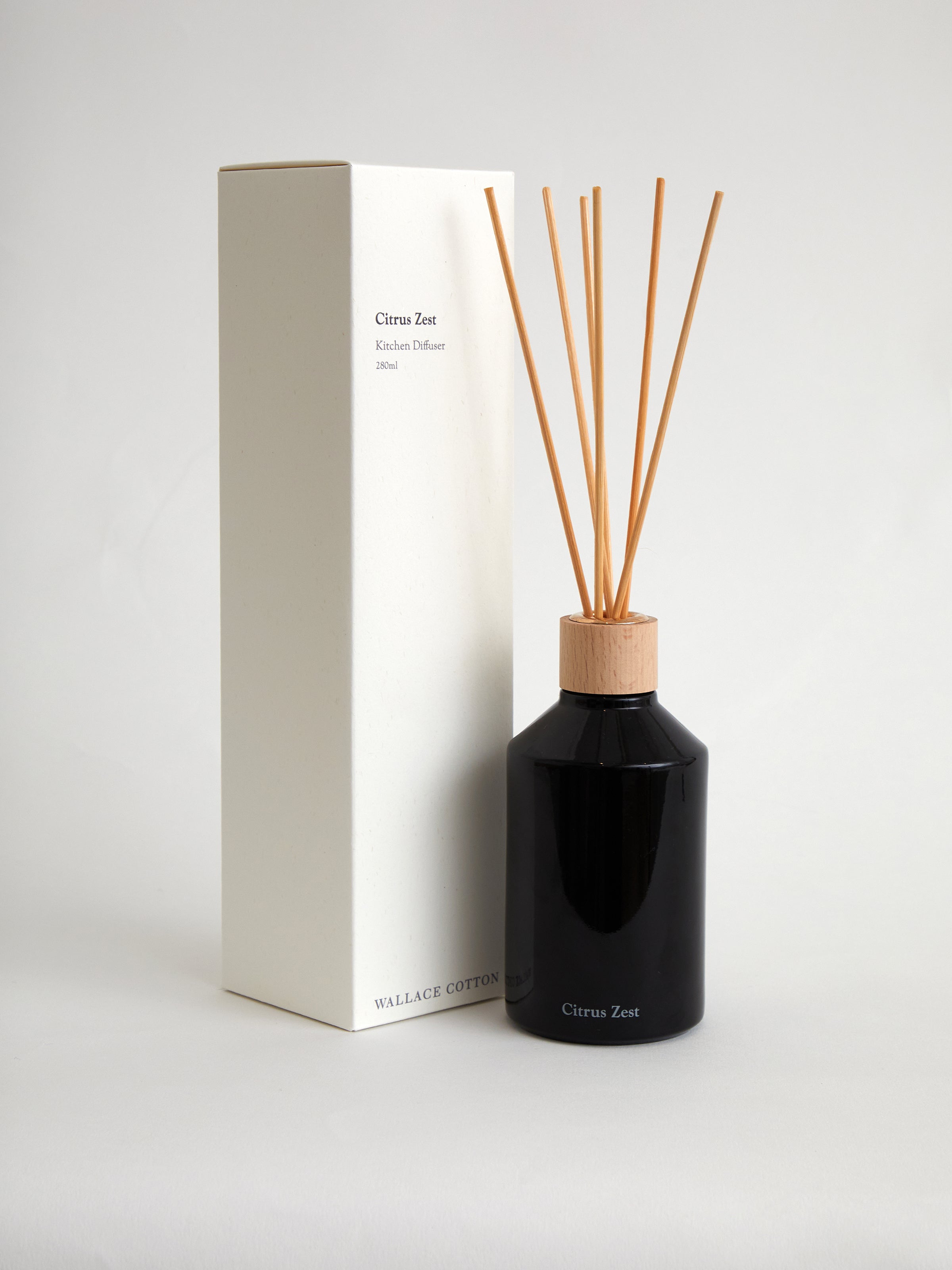 Citrus Zest Diffuser 280ml | Black-1