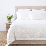 Claremont Duvet Cover Set | White-1