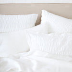 Claremont Duvet Cover Set | White-2