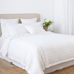 Claremont Duvet Cover Set | White-3