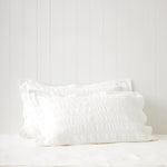 Claremont Oxford Pillowcase Set | White-1