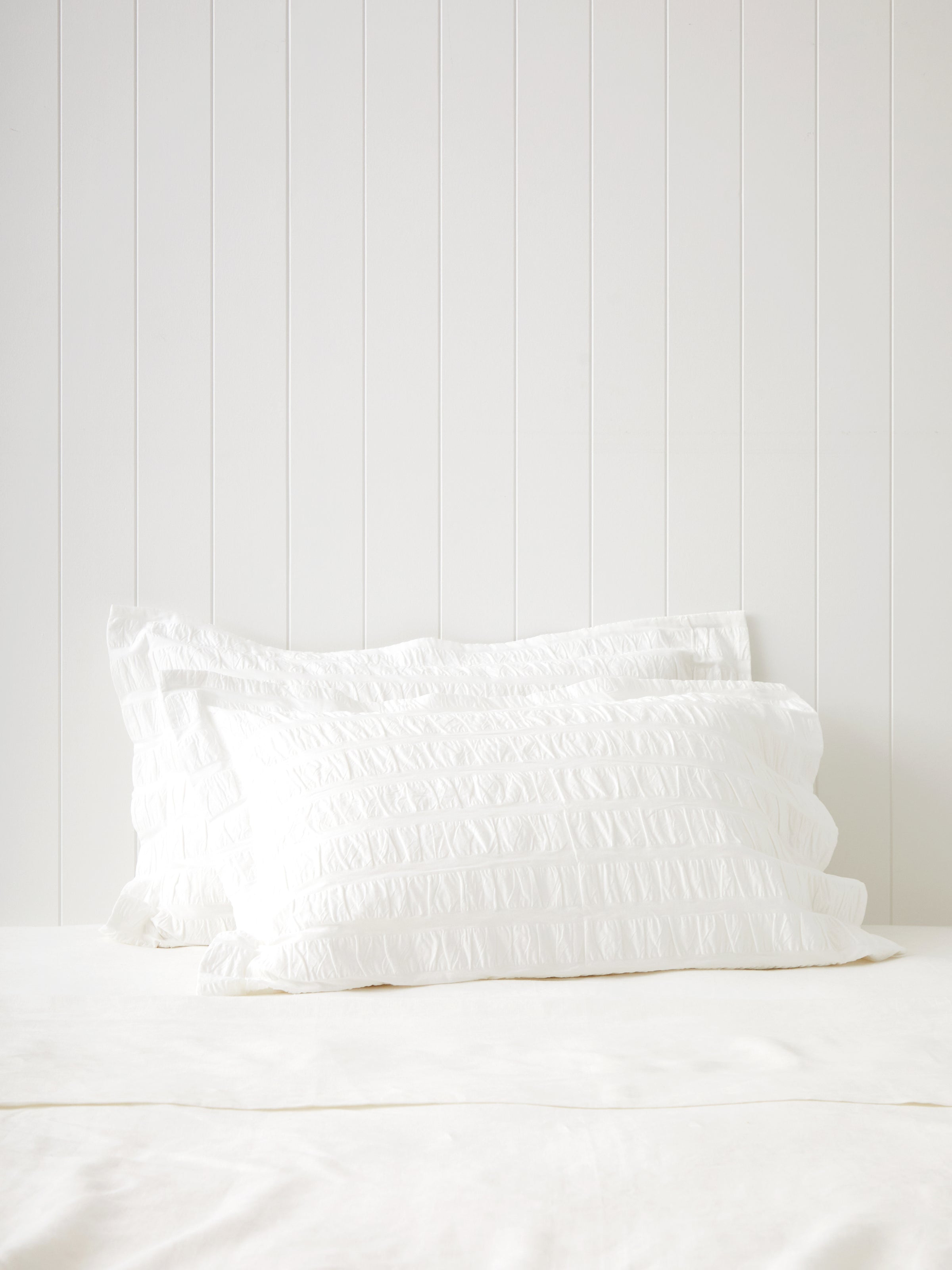 Claremont Oxford Pillowcase Set | White-1