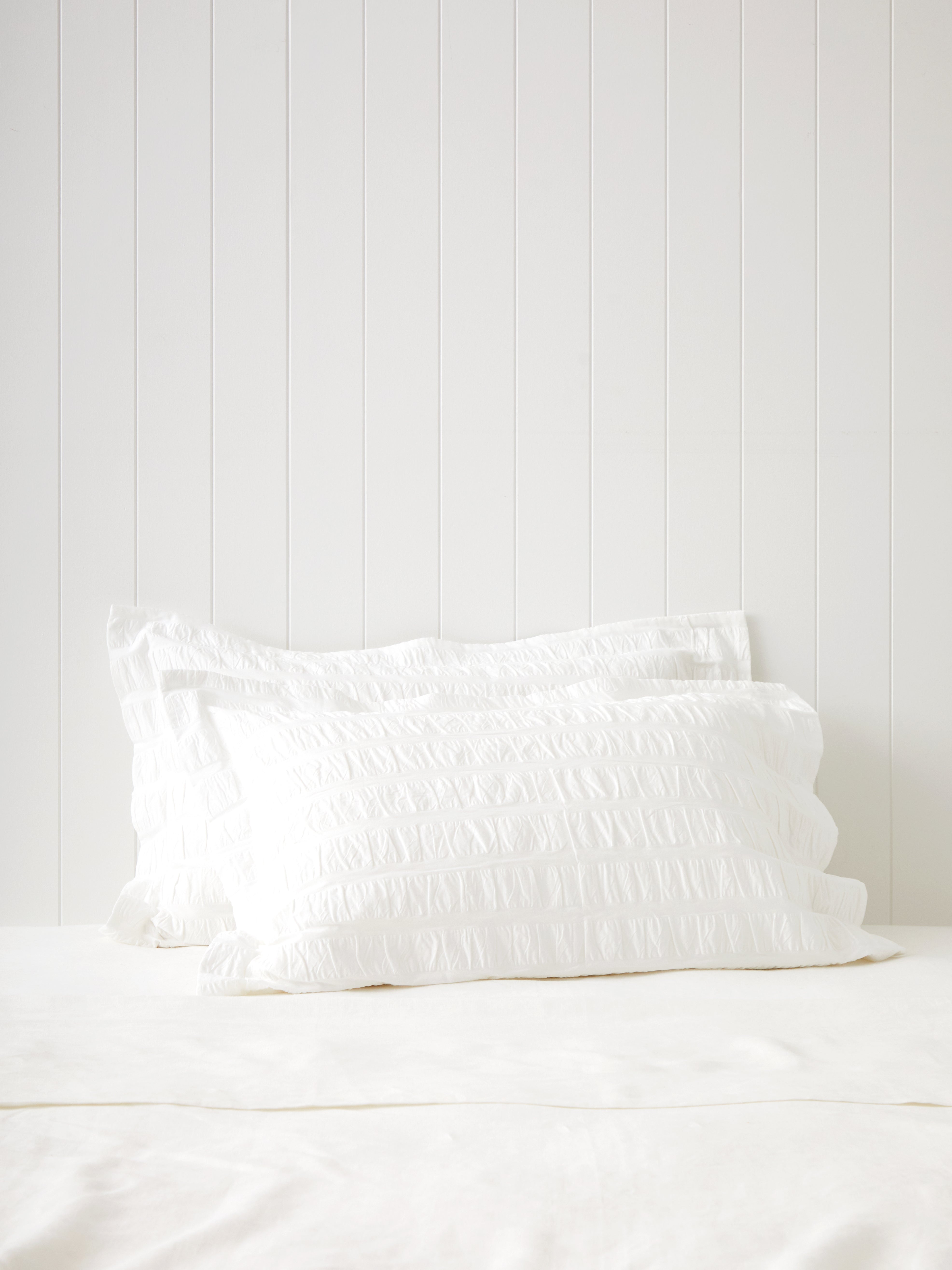 Claremont Oxford Pillowcase Set | White-1