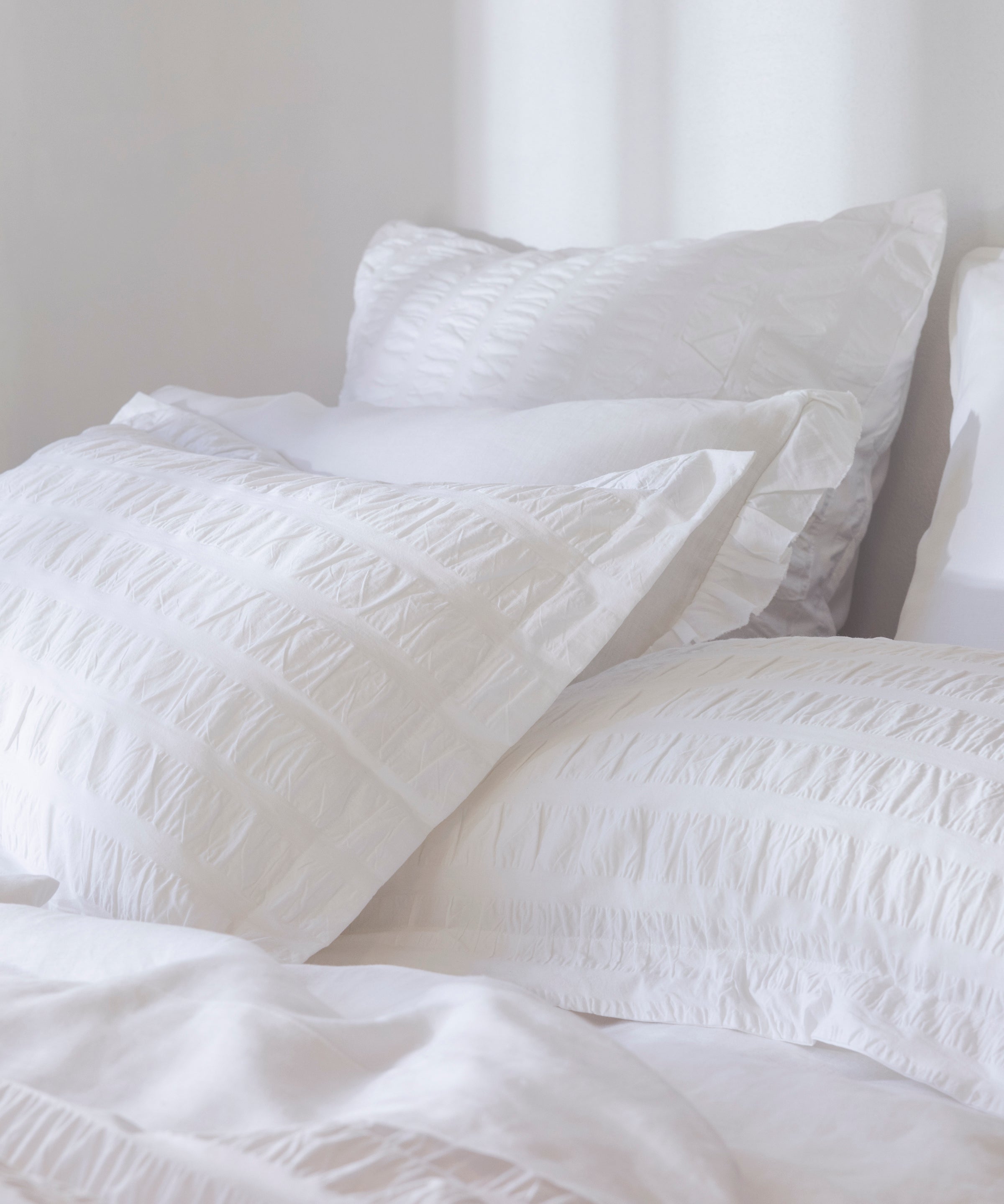 Claremont Oxford Pillowcase Set | White-2
