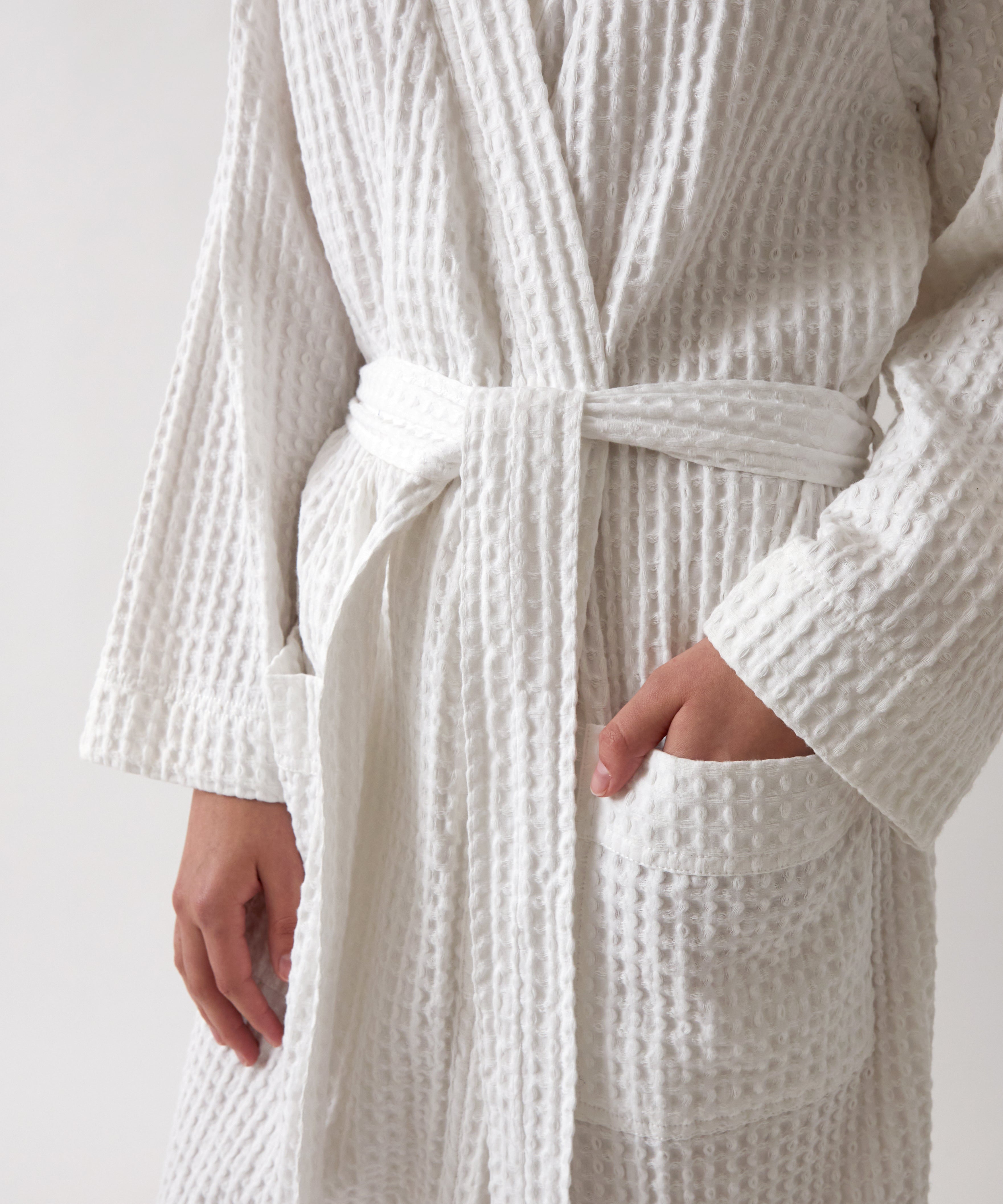 Clooney Robe | White-2