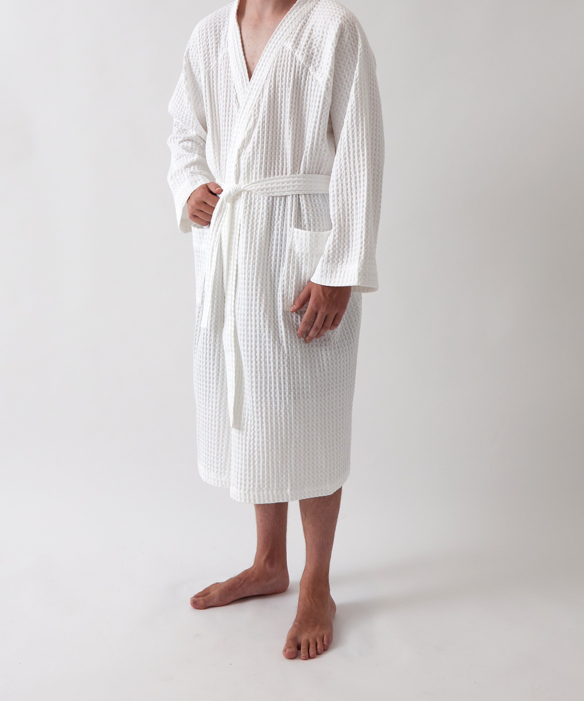 Clooney Robe | White-5