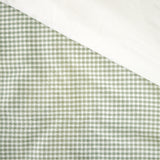 Clover Duvet Cover Set | Green Gingham-4