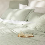 Clover Oxford Pillowcase Set | Green Gingham-2