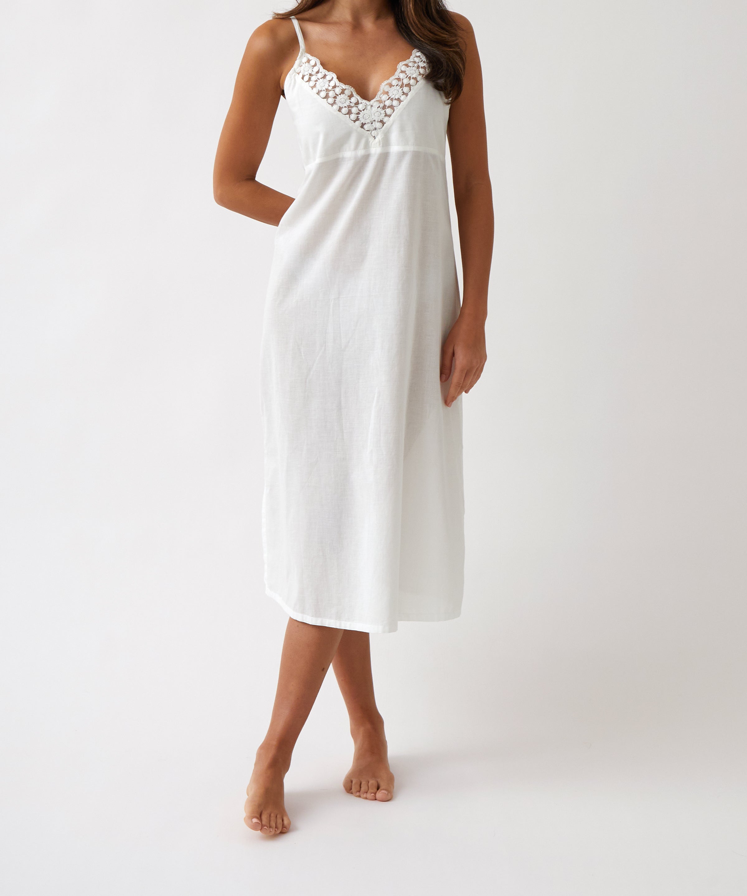 Colette Nightie | White-1