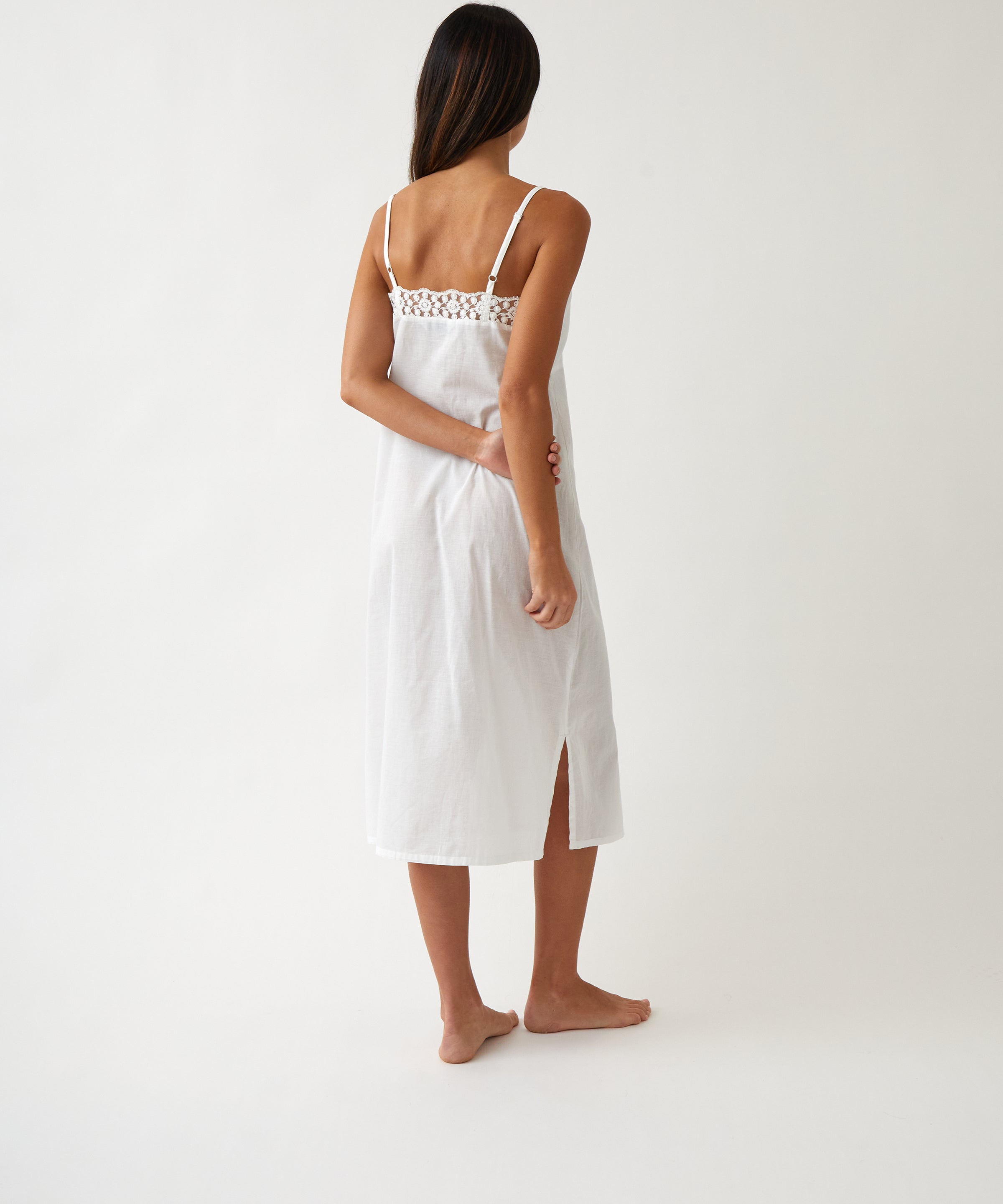 Colette Nightie | White-4