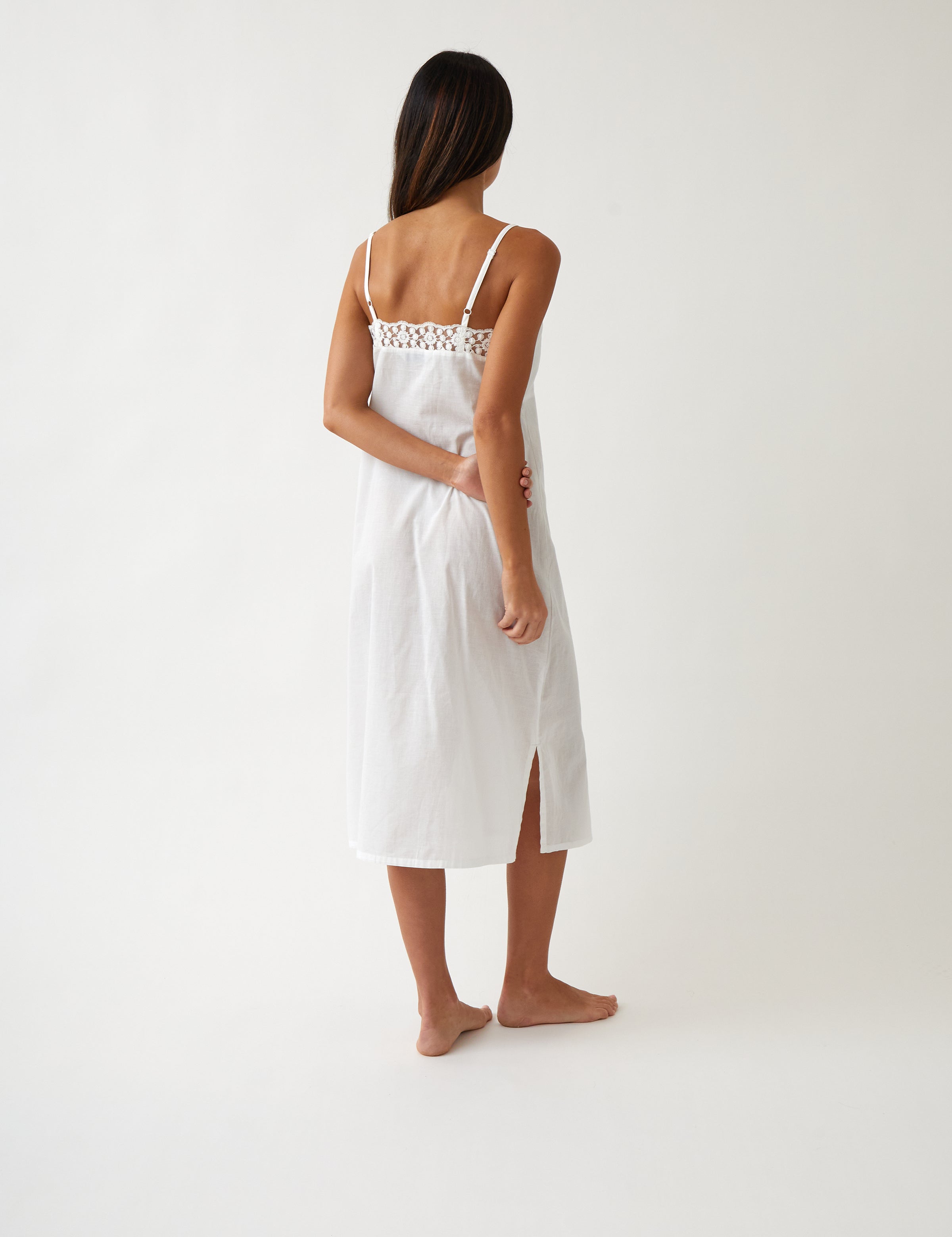 Colette Nightie | White-4