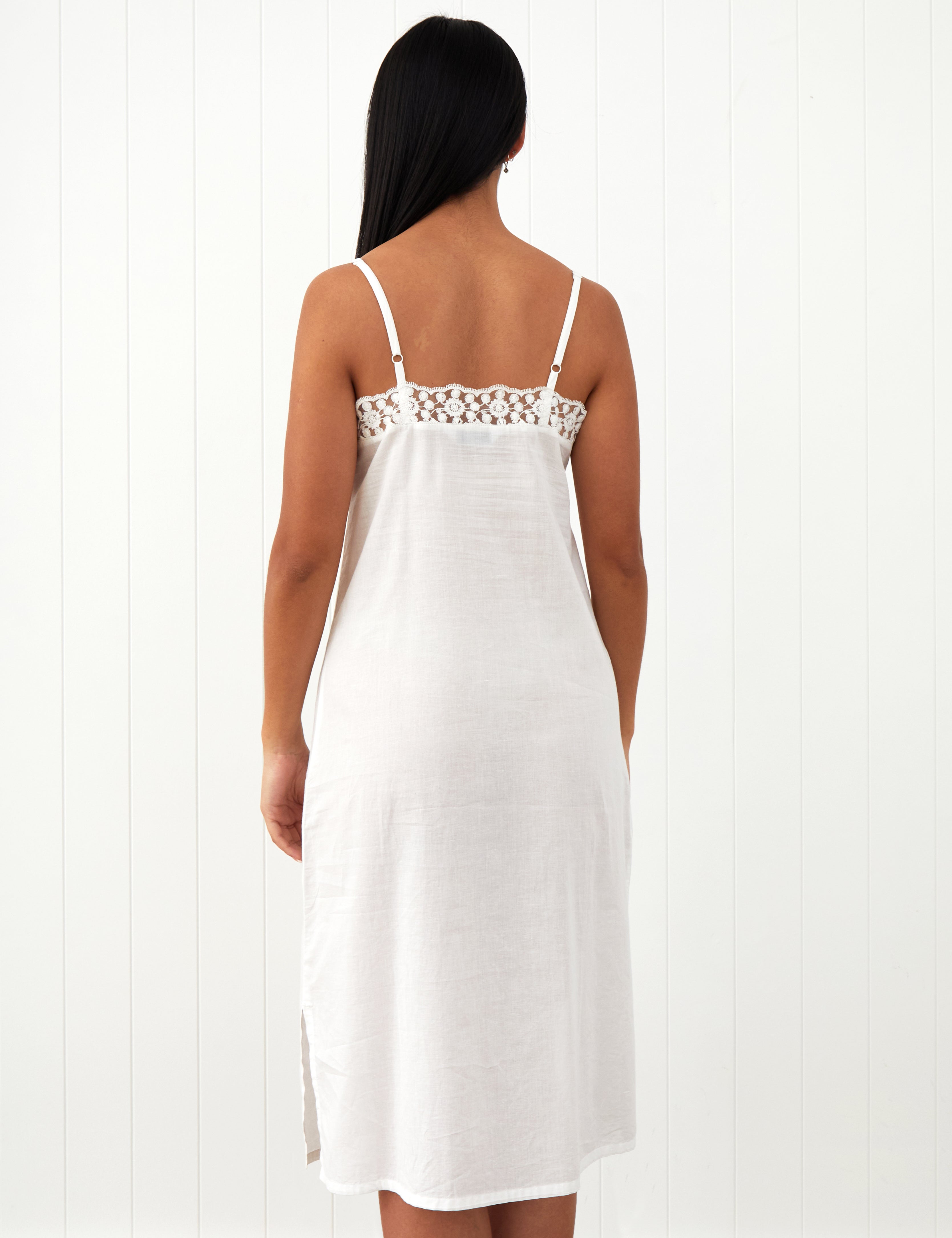 Colette Nightie | White-4