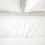 Constance Lace Flat Sheet | White-1