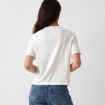 Cotton Cashmere Button Tee | Ivory-3