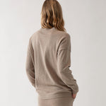 Cotton Cashmere Cardi | Natural-4