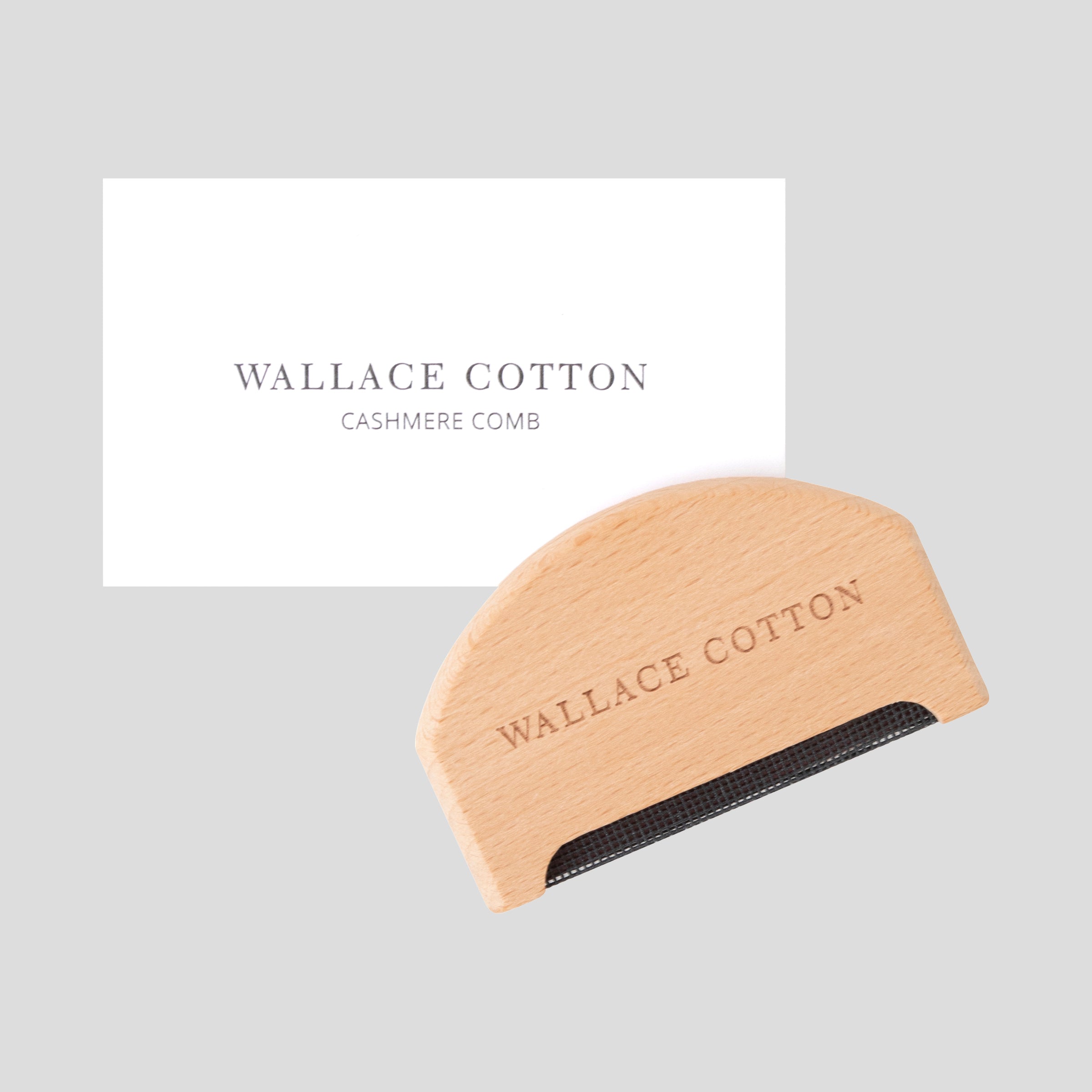 Cotton Cashmere Comb | Natural-1