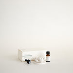 Cotton Crush Ceramic Flower & Dripper Set | White-1