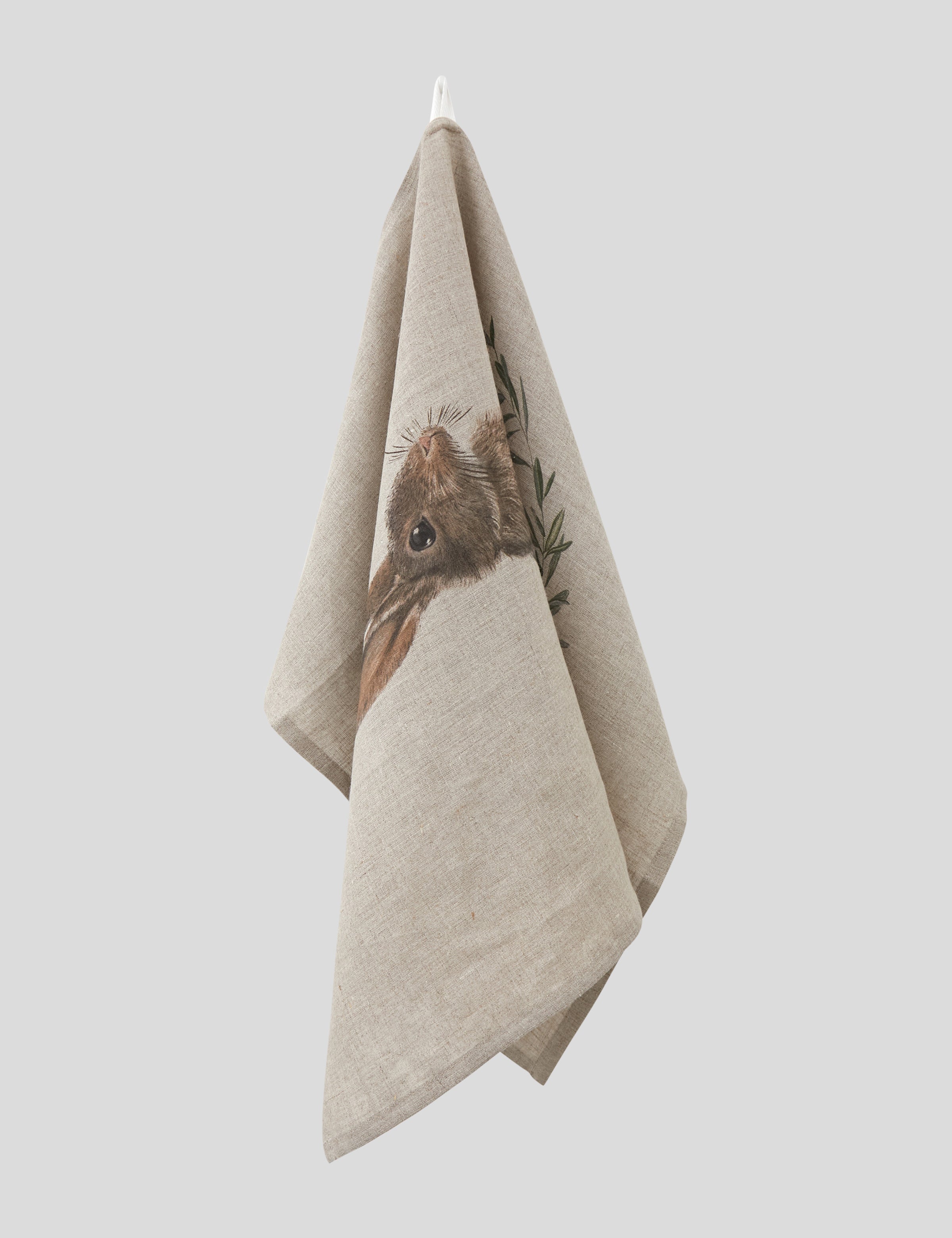 Cottontail Linen Tea Towel | Natural-1