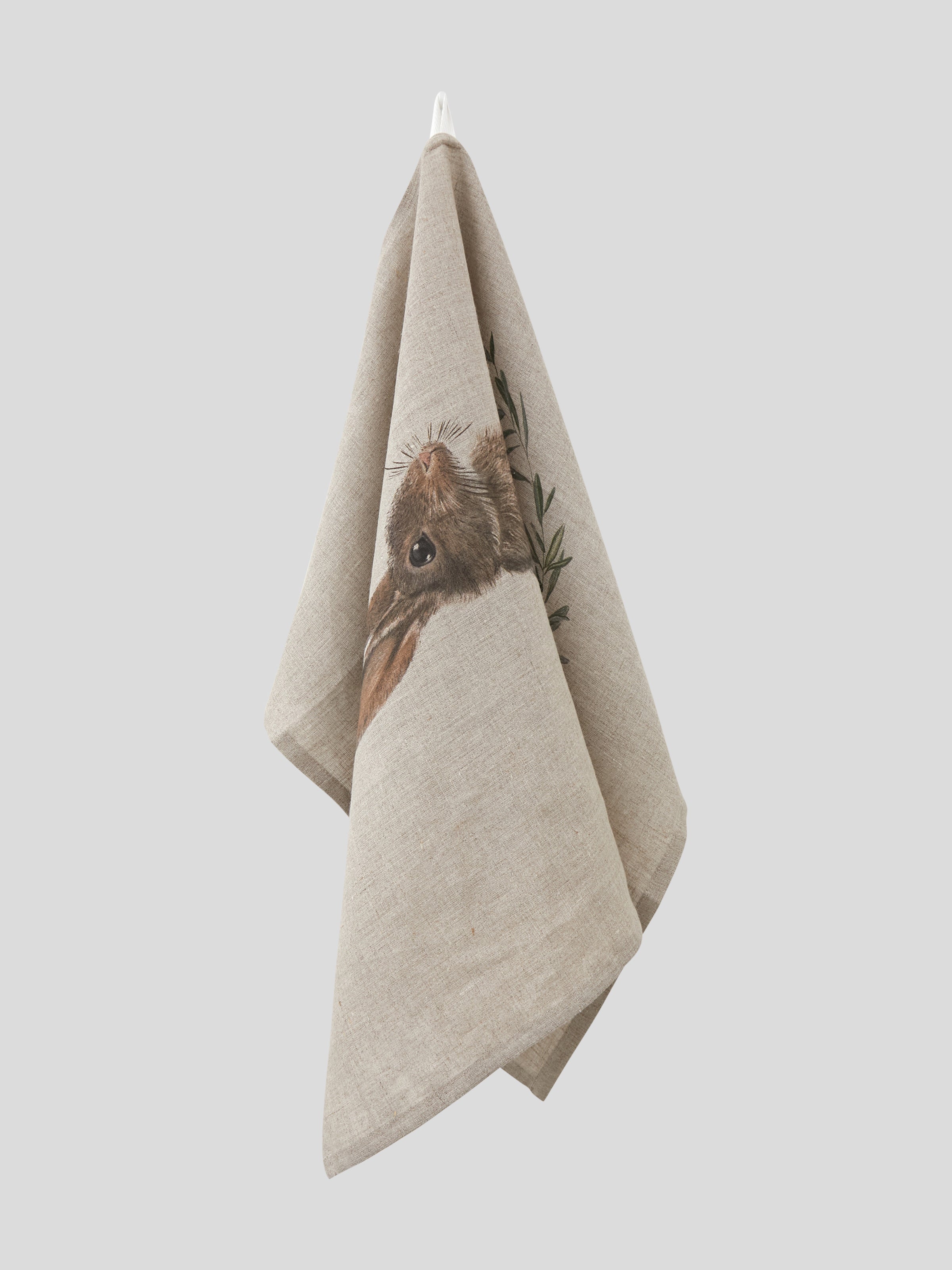 Cottontail Linen Tea Towel | Natural-1