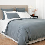 Deepwater Duvet Cover Set | Blue-3