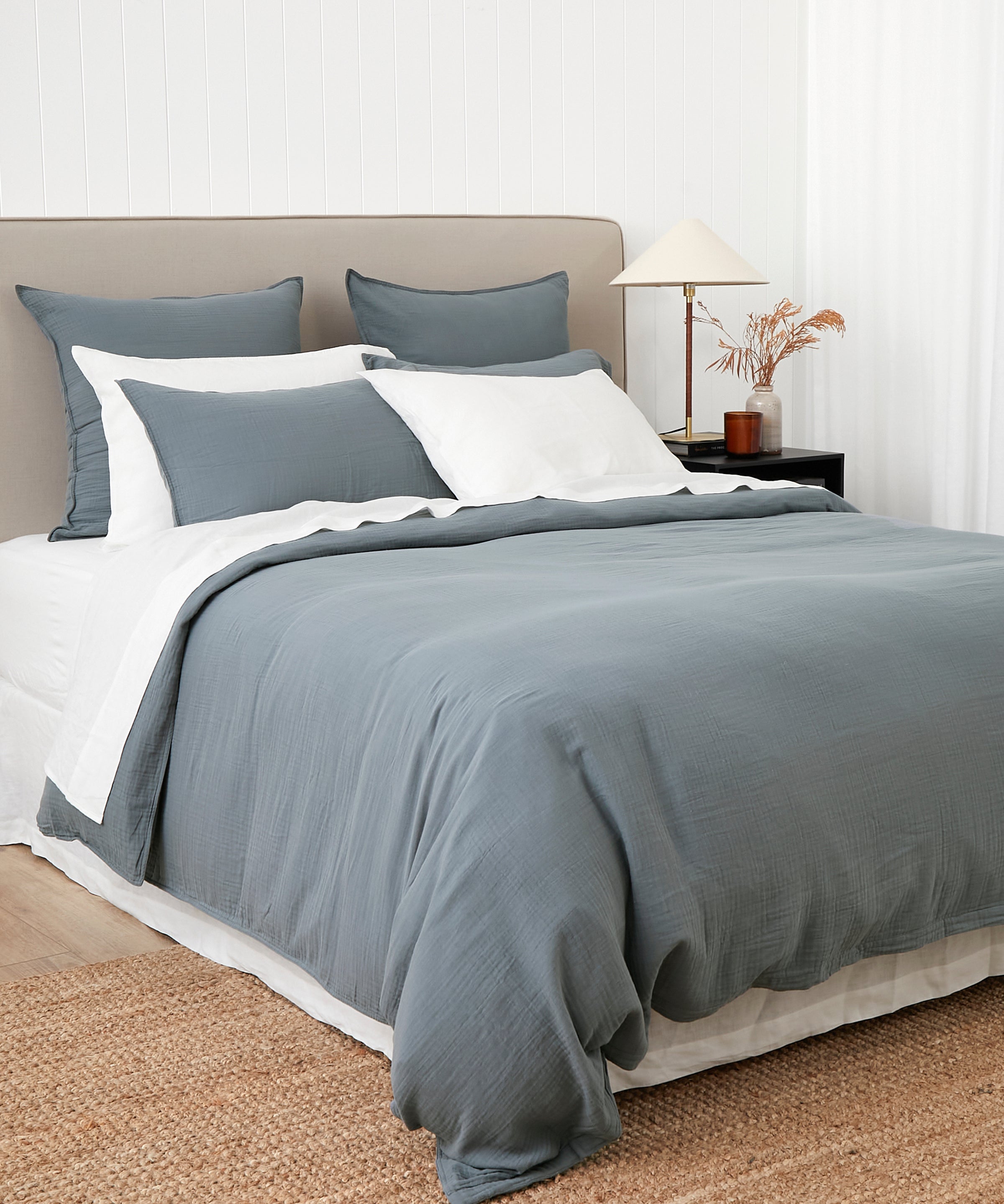 Deepwater Duvet Cover Set | Blue-3