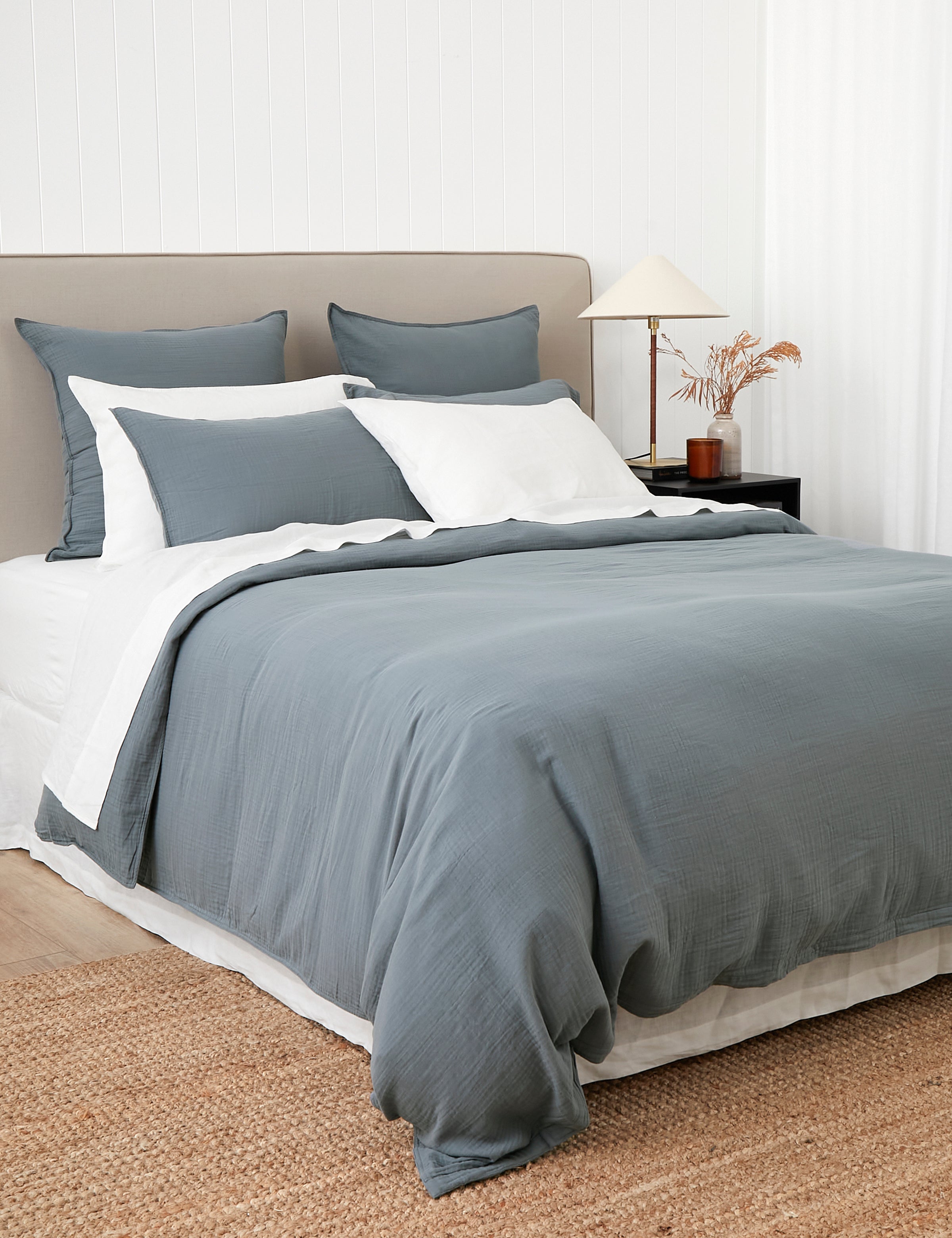 Deepwater Duvet Cover Set | Blue-3