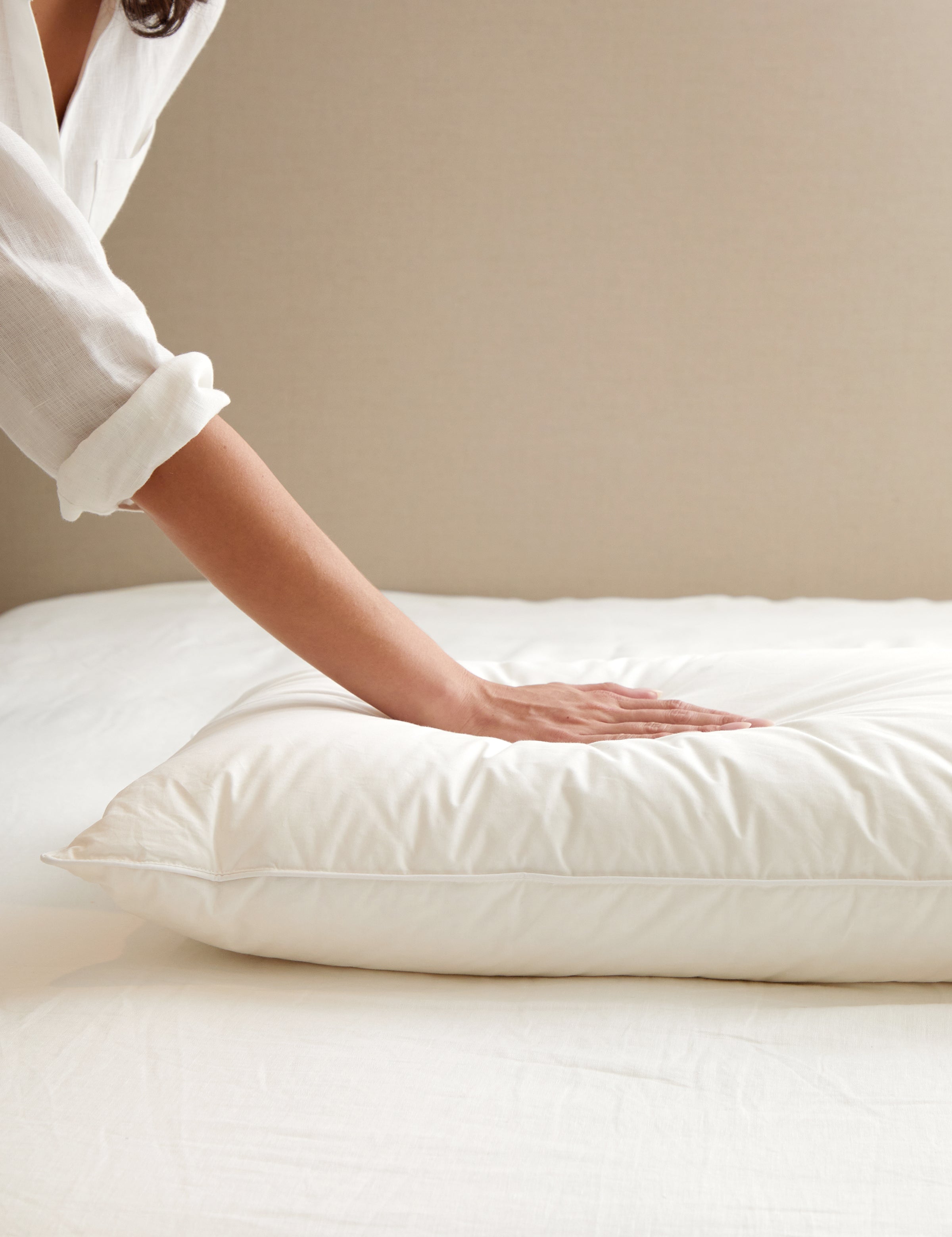 Downtime Core Standard Feather Pillow Inner | White-2