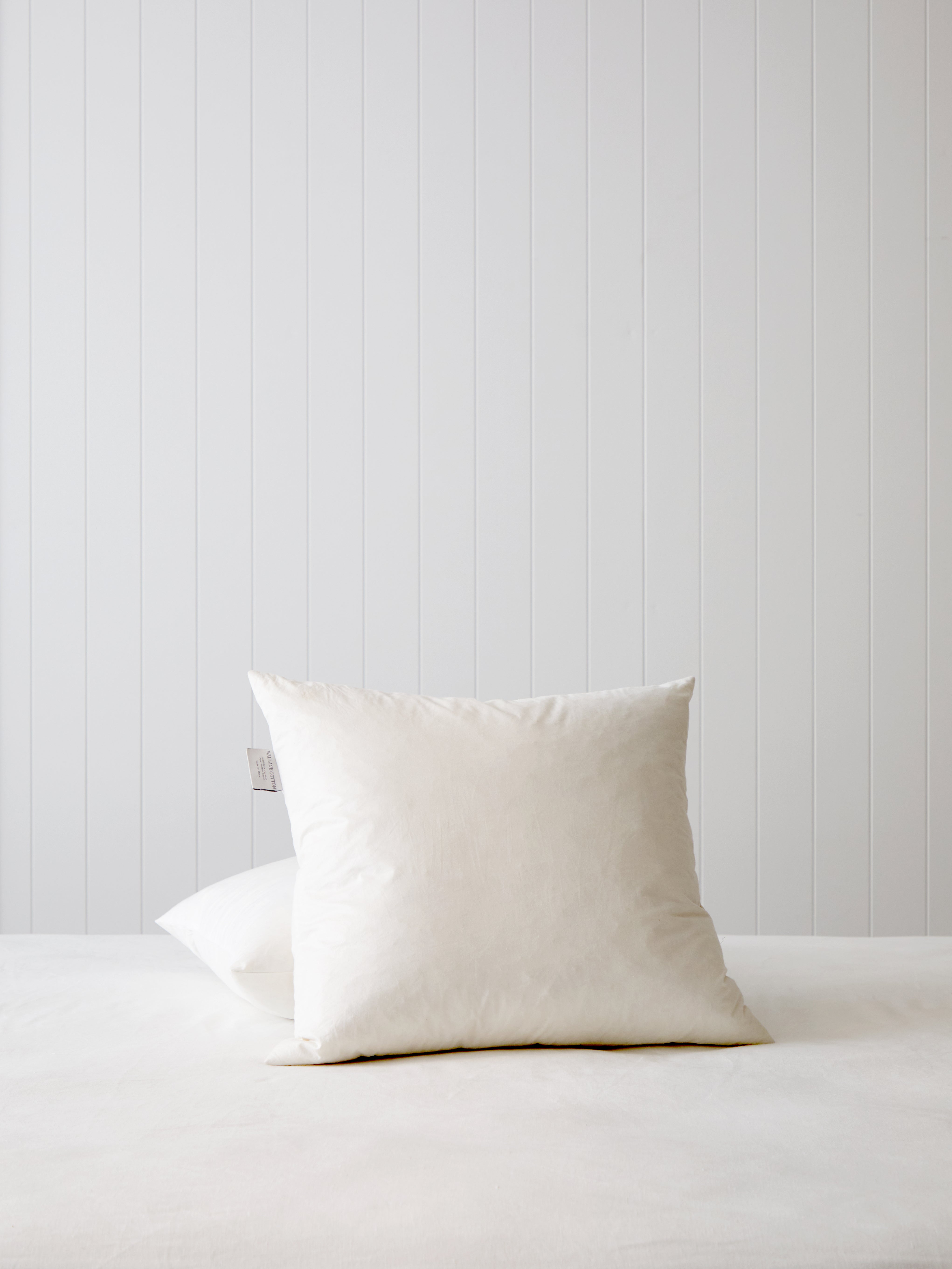 Downtime Duck Feather Square Cushion Inner | White-1