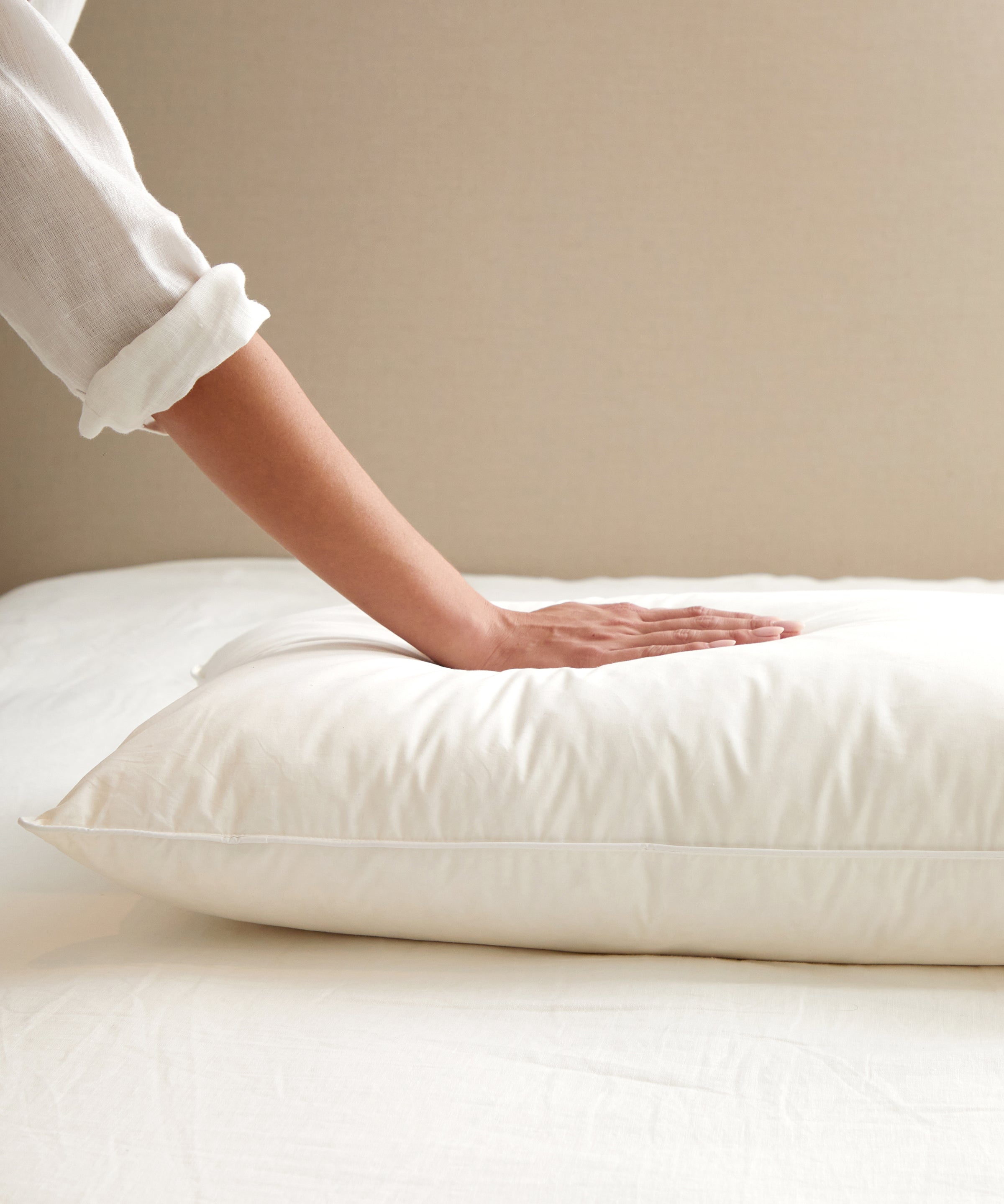 Downtime Duck Standard Pillow Inner | White-2