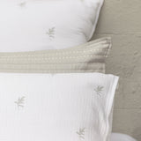 Elise European Pillowcase | White-3