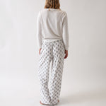 Eloise Organic Cotton Knit PJ Pants | Floral-4