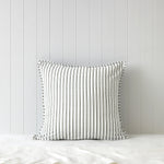 Elora European Pillowcase | Green Floral-3
