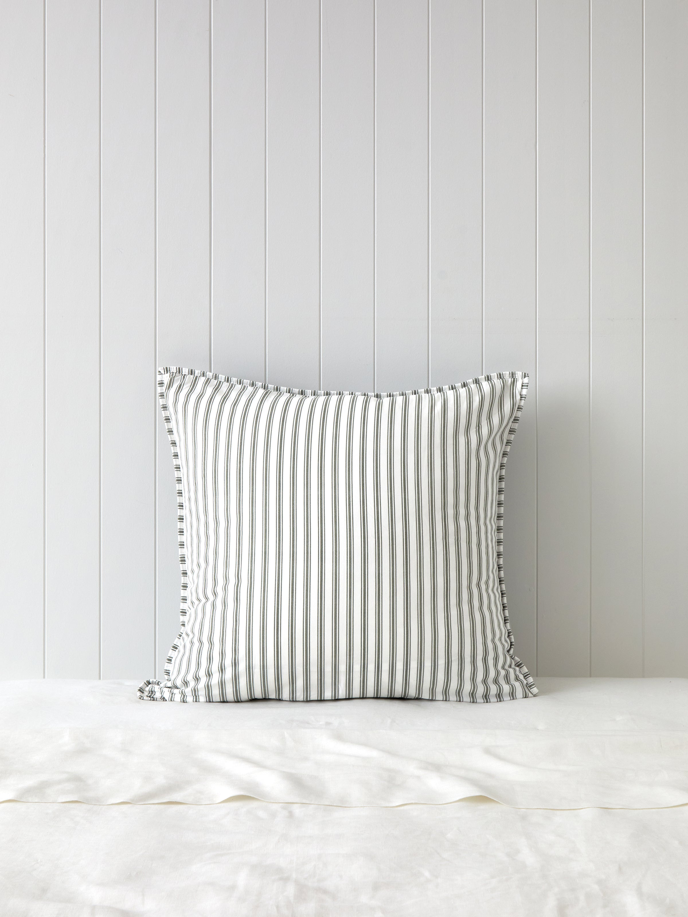Elora European Pillowcase | Green Floral-3