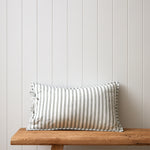 Elora Rectangle Cushion Cover | Green Floral-3