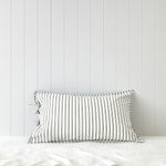 Elora Standard Pillowcase | Green Floral-3
