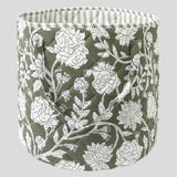 Elora Storage Bag | Green Floral-2
