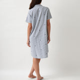 Esme Nightshirt | Blue Stripe-4