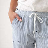 Esme PJ Pants | Blue Stripe-2