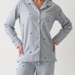 Esme PJ Shirt | Blue Stripe-1