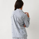 Esme PJ Shirt | Blue Stripe-3