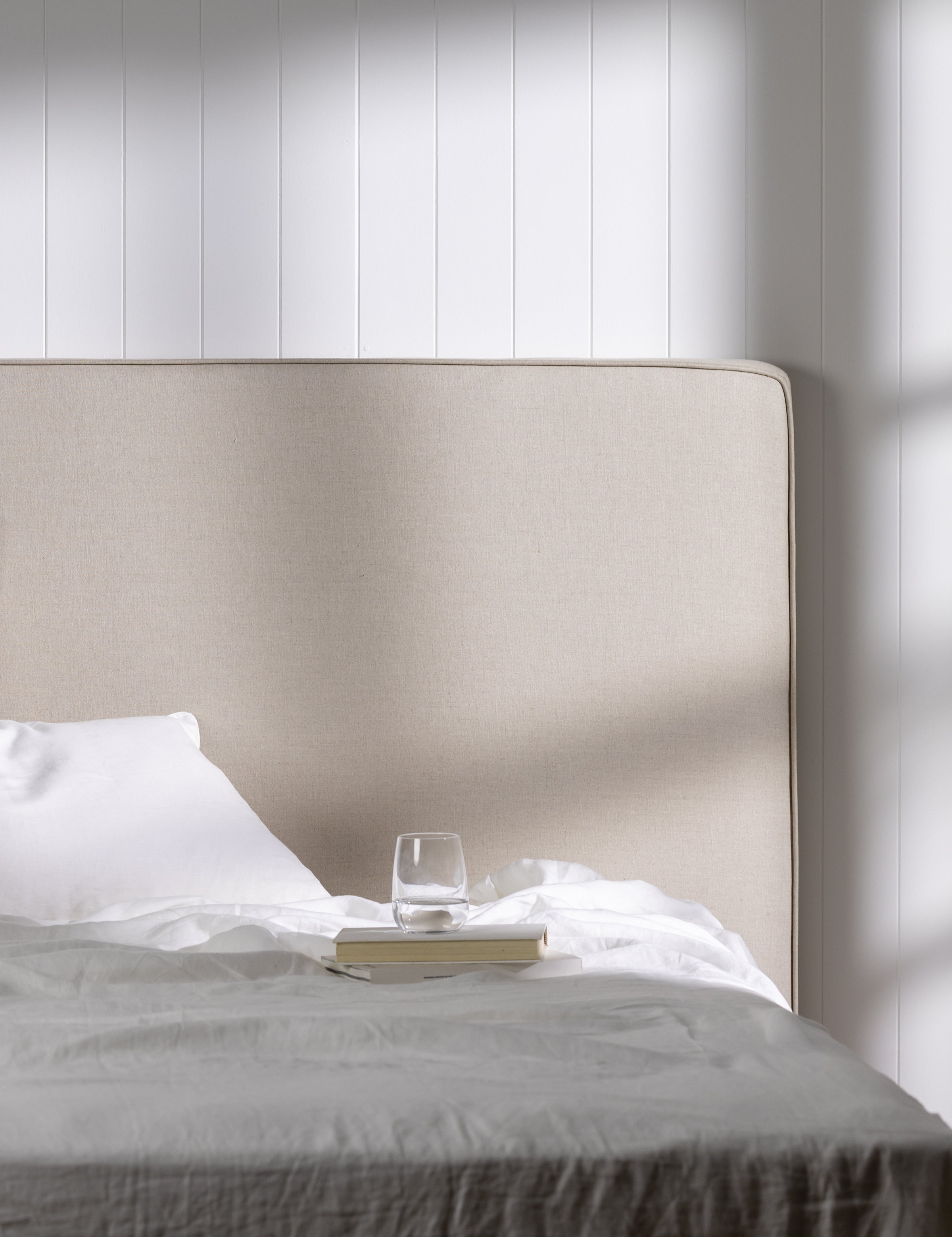 Estate Linen Headboard | Natural-2