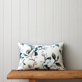Ever After Rectangle Cushion Cover | Blue Floral-1
