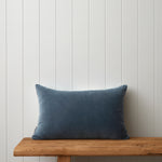 Ever After Rectangle Cushion Cover | Blue Floral-3